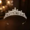Corona de Novia Tocados Accesorios para Vestido Banquete Princesa Fiesta de Graduación Accesorios para el Cabello Corona de Actuación para Niña Diadema de Regalo de Cumpleaños