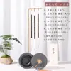 Suporte de Caneta de Latão Porta-Canetas Porta-Pincéis Bambu Phoebe Porta-Canetas Multifuncional Cabide Montanha Novo Estilo Chinês Simples Criativo Início