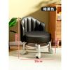 Taburete simple para cambiarse los zapatos, silla con polea de celebridad de Internet para el hogar, taburete bajo con ruedas práctico y móvil para cambiar zapatos en la sala de estar