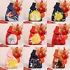 Bolsa Tejida Festival de Mediados de Otoño Bolsa de Regalo para Pastel de Luna Bolsa de Regalo Festivo Bolsa de Regalo para Empresa Se Puede Imprimir Logo Venta Directa de Fábrica