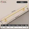 Manija de Cajón de Aleación de Zinc Estilo Francés, Manija de Puerta de Gabinete, Manija de Puerta de Armario, Herraje Minimalista de Lujo Ligero de un Solo Agujero