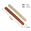 Tiras de Lijado de Madera para Uñas Desechables Lima de Uñas de Viruta de Madera Doble Cara de Color Tira de Frotamiento para Dar Forma Herramienta de Pulido Lima de Chapa de Madera