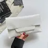 Bolso de Mano Texturizado de Color Sólido para Mujer, Moderno y Casual, Gran Capacidad, 2026 Elegante y Único Monedero Tipo Sobre