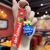 Novo Pingente Chaveiro Papai Noel, Árvore de Natal, Boneco de Neve, Decoração de Carro, Presente Criativo para Crianças, Itens para Feira