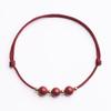 Pulsera de arena bendición año de nacimiento pulsera roja con cuentas tobillera roja para hombres y mujeres regalo tobillera joyería de Templo Templo pulsera