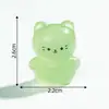 Micro-Paisagem Criativa Gato Luminoso Boneca Fofa Jardinagem Paisagismo Decoração DIY Acessórios Pendurados Mini Pequenos Enfeites