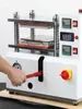 Wt-Lhy Prensa Vulcanizadora Hidráulica Pequeña de Placa Plana Máquina de Prueba de Moldeo de Productos de Plástico y Caucho Vulcanizador de Gránulos de Plástico