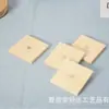 Rodaja Creativa Cuadrada de Madera de Pino Posavasos de Madera Maciza Artesanía de Madera Esterilla de Té Modelo de Construcción Artesanía de Madera