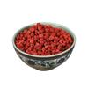 Fresas deshidratadas liofilizadas, granos de fresa enteros, fresas rotas, especificaciones completas, fabricantes vendiendo lotes de 500g de colores brillantes