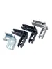 Puerta de gabinete Wittner de dos puertas conector de miembro de refuerzo de esquina de tubo cuadrado para puerta de gabinete conector en T de plástico accesorios para puerta de gabinete industrial caja AE