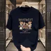 Camiseta de Verano para Hombre de Manga Corta Estampado Sencillo de Oso de Dibujos Animados Casual Versátil Cuello Redondo Top Juvenil Wish Amazon