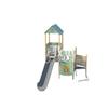 Tobogán de jardín de infantes parque al aire libre tobogán combinado sin motor tobogán pequeño para niños al aire libre