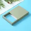 Caja Colgante de Película Pe Transparente Caja para Pendientes Caja para Joyería Cultural Caja de Almacenamiento para Anillos Antioxidación Empaque para Joyería