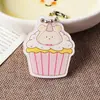 Pingente de corrente de contas de doce acrílico de desenho animado acessório de mochila decoração de estojo