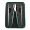 Cortauñas Oblicuos Ultraafilados, Cortauñas Antisalpicaduras, Ranura Especial para Uñas Puntiaguda Herramientas de Manicura, Set de Tijeras de Manicura Gruesas y Duras