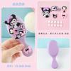 Pente de Almofada de Ar Portátil Desenho Animado DIY para Estudantes, Pente de Airbag Portátil Fofo, Cor Macaron, Cabelo Liso, Sem Embaraços, Pente Massageador
