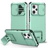 Adecuado para Funda de Teléfono Móvil Xiaomi Pocox5Pro, Soporte Estéreo Redmia3, Cubierta Protectora Anticaídas Note14Pro con Ventana Deslizante