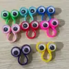 Juguete de Anillo de Ojos Grandes, Gadget Novedoso, Broma para Fiesta Navideña, Anillo Realista, Accesorio de Juguete de Cápsula