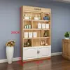 Vitrina Cosmética Vitrina Combinación Libre Estante de Tienda para Madres y Bebés Estilo Europeo Vitrina Contenedora de Productos para Salón de Belleza