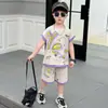Conjunto de Chaleco de Estilo Nuevo para Niños Niños Verano 2026, Conjunto de Dos Piezas Delgado Elegante sin Mangas para Bebés Niños