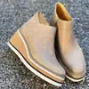 Nuevas botas cortas de otoño 2021 comercio exterior transfronterizo talla grande 43 cremallera lateral zapatos casuales zapatos de mujer en stock