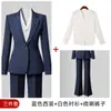Conjunto de Traje para Mujer con Chaqueta de Manga Larga, Camisa, Pantalones y Falda Conjunto de Cuatro Piezas para Primavera, Otoño e Invierno Ropa Profesional Transfronteriza Conjunto de Traje para Mujer