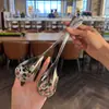 Elegante Cuchara Servidora de Acero Inoxidable 304 con Mango Largo y Colador para Restaurantes de Buffet, Comedores Comunitarios y Ventas al Por Mayor