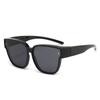 Set de gafas TR90 portátil de un solo lente doble propósito gafas de sol de moda nuevas para exteriores conducción de cerca gafas de sol polarizadas