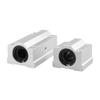 Carcaça de Mancal de Bloco Deslizante Linear Tipo Caixa com Eixo Liso Csc6810121620253035 Trilho Deslizante Trilho Guia Rolamento Duplo Cilíndrico