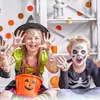 Pegatinas de Tatuaje de Halloween con Nuevo Brillo Transfronterizas Dibujos Animados Calabazas Lindas Animales Divertidos Fiesta Festiva Pegatinas Temporales