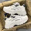 Sapatos masculinos de verão, malha respirável, esportivos para jovens, antiderrapantes, casuais, sola grossa, aumento de corrida, branco, Torre, sapatos da moda