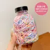 Goma Negra Desechable para el Cabello Banda Elástica Alta Elasticidad Anillo para el Cabello Infantil Accesorio para el Cabello para Niñas