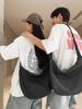 Bolso bandolera de estilo japonés para hombre, bolso mensajero de trabajo de un solo hombro de gran capacidad, bolso bandolera casual de moda simple y fresco