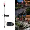 Lámpara de césped de filamento de tungsteno solar, lámpara decorativa de ambiente para jardín exterior, lámpara de patio, lámpara de montaje en suelo, luz nocturna a prueba de lluvia para villa