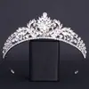 Acessórios de Cabelo Pequena Coroa para Noiva Transfronteiriços Europeus e Americanos Casamento Festa Noturna Coroa de Strass Barroca Faixa de Cabeça Acessórios de Cabeça