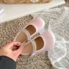 Zapatos de Cuero para Niñas, Nuevos Estilos de Primavera y Otoño, Zapatos de Princesa Versátiles y de Moda Casual, Mocasines de Suela Suave para Bebés Niñas