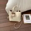 Cesta de Verduras de Otoño e Invierno Transfronteriza Bolso Cubo para Mujer Nuevo 2026 Bolso Versátil de Hombro Cruzado Bolso de Nicho Retro