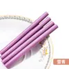 Suministro Directo de Fábrica de Varillas de Cera para Sellar, 53 Colores, Varillas de Cera Redondas de 9.8*0.7cm, Se Pueden Fabricar con Materiales Ecológicos
