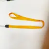 En stock Cuerda de Color Sólido para Teléfono Móvil, Taza de Tetera, Cámara, Cuerda Anti-pérdida, Cuerda para Colgar Permiso de Trabajo de Marca, Cuerda para el Cuello de Transferencia Térmica