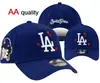 Popular en el comercio exterior, gorra de béisbol AA de alta calidad con logo de los Yankees, visera curva elegante, gorra ajustable para proteger del sol para hombres y mujeres