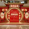 Pantalla de Puerta Acrílica para Exteriores Mercado Pantalla de Puerta Acrílica de Año Nuevo Producción de Accesorios Creativos Comerciales