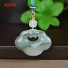 Seda Dourada Natural de Xinjiang Jade Verde Tianshan Fivela Ping An Pixiu e Outros Pingentes para Homens e Mulheres Acessórios de Pingente Presentes de Nicho