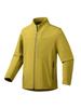 Chaqueta softshell de cuello alto color sólido cortaviento cálida primavera y otoño ropa de trabajo chaqueta para hombre