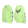 25 Nueva Sudadera con Capucha y Cremallera de Colores Cruzados Otoño e Invierno Chaqueta Sudadera Mismo Estilo para Hombres y Mujeres Chaqueta Casual