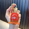 Coche de Juguete de Animal Pequeño de Resorte Llavero Modelo de Coche Colgante para Bolso Llavero de Estudiante Máquina de Garra Regalo Pequeño