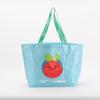 Bolsa de tejido portátil de PP con película de impresión a color de dibujos animados, bolsa de compras engrosada, bolsa de piel de serpiente, bolsa de tejido portátil de plástico compuesto
