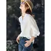 26 Camisa de Manga Larga Elegante y Sencilla de Primavera para Viajar al Trabajo Nicho