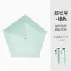 Guarda-chuva Japonês Ultra Leve de Fibra de Carbono Guarda-sol Cola Preta Proteção Solar para Dias Ensolarados e Chuvosos Guarda-chuva Portátil tipo Lápis Venda por Atacado