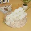 9 Elegantes Flores Artificiales Phalaenopsis, Flores Falsas, Decoración para el Hogar y Bodas, Adornos Florales al por Mayor, Decoraciones de Mesa para Exteriores
