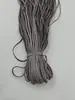 Cordones Elásticos Planos Delgados con Forma de Fideo de 4 mm del Fabricante, Cordones Elásticos para Ropa, Sombreros y Cinturas de Pantalones, Cordones Elásticos Sin Atar